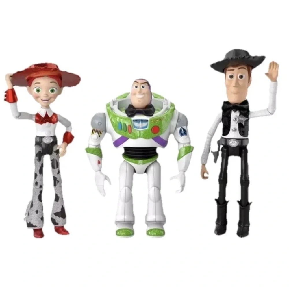 Toy Story 30th Anniversary Hollywood Stars Woody Buzz Jessie‎ Mattel Figure Set